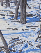 Winter Hymn #14  oil/canvas